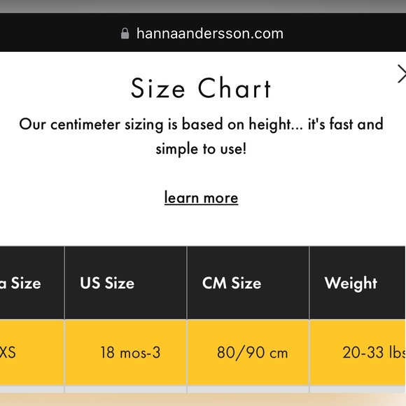 Girls Hanna Andersson girl shorts underwear size XS - Picture 5 of 5